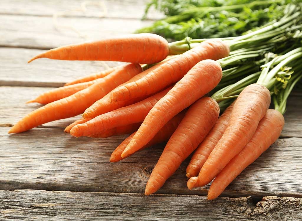 raw carrots