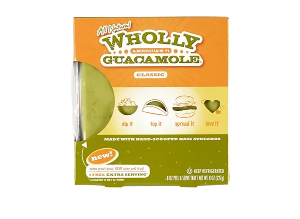 best foods for netflix and chill - wholly guacamole classic dip