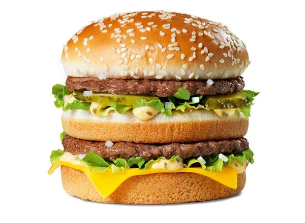 Fast food burgers ranked Big Mac