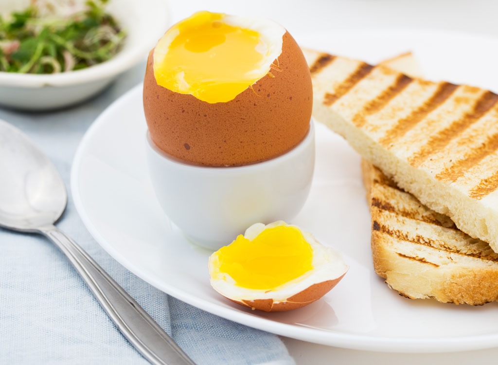 soft boiled egg toast