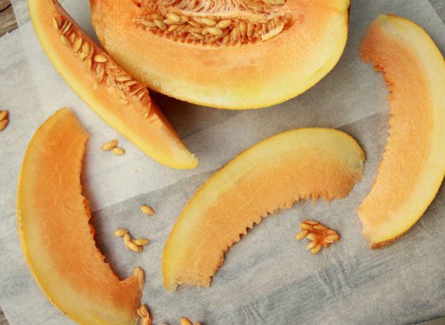 Sugary fruits ranked cantaloupe