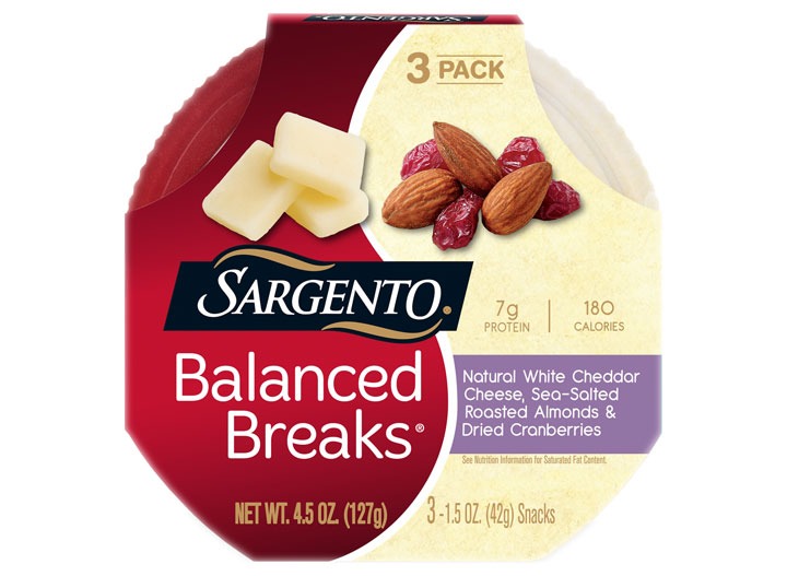 Sargento balanced breaks cheddar almond cranberry