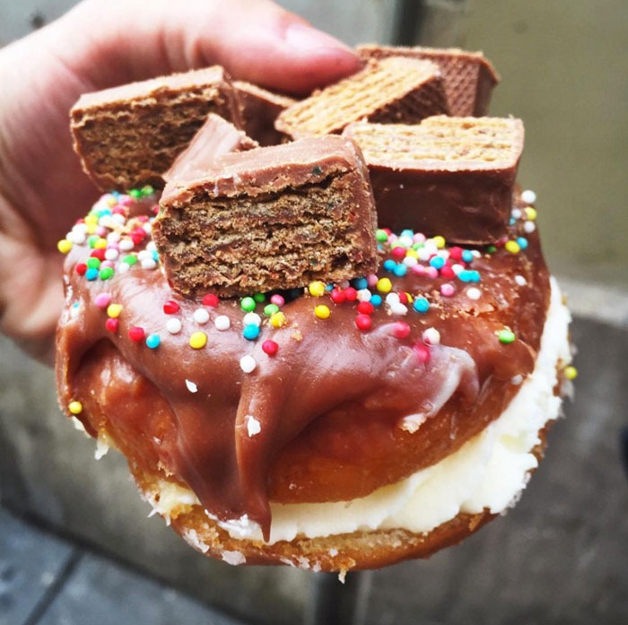 Worst social food trends donuts