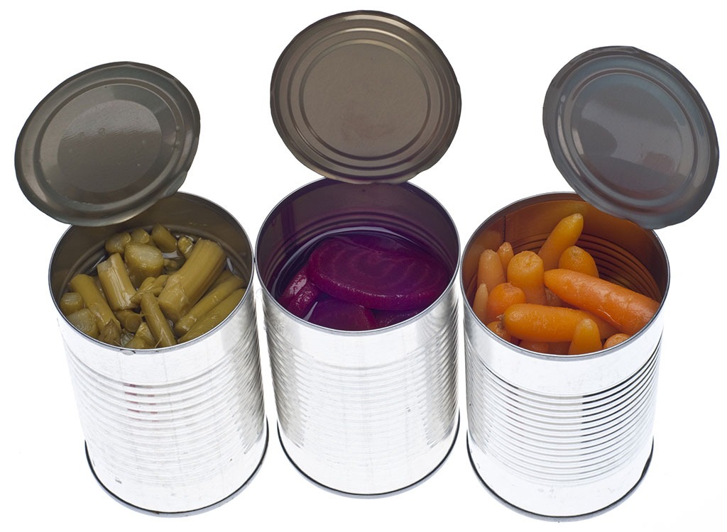 canned vegetables