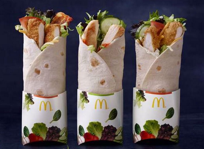 mcdonald's  mcwrap