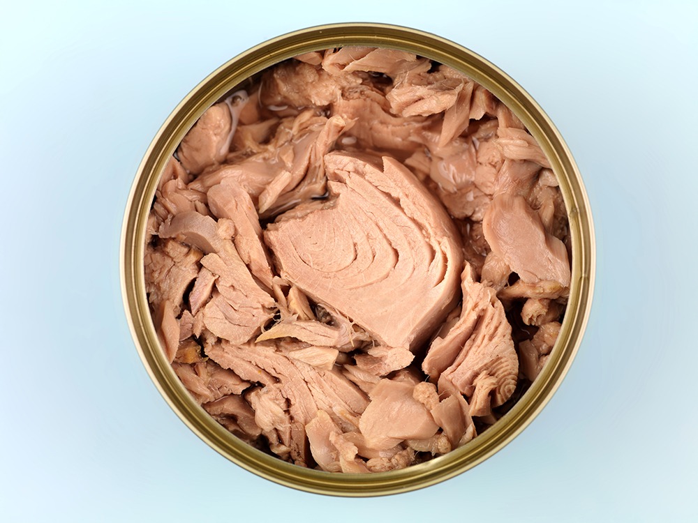 tuna can open overhead