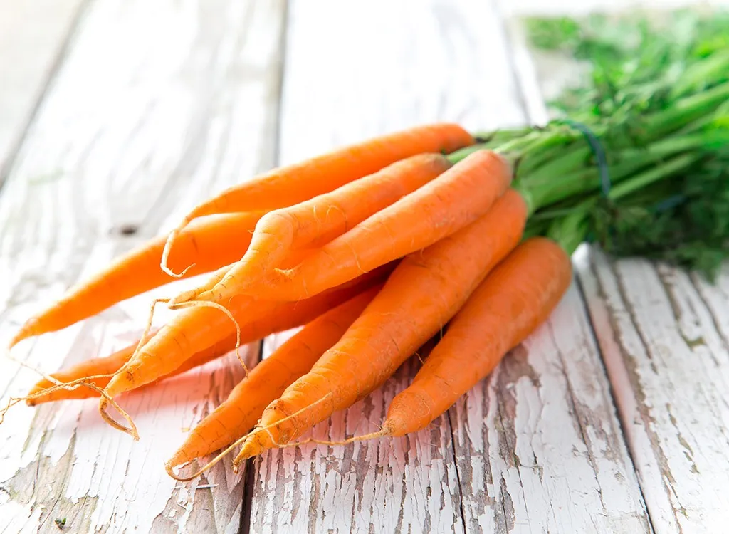 Busy stocked foods carrots