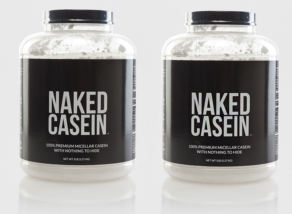Naked casein protein powder