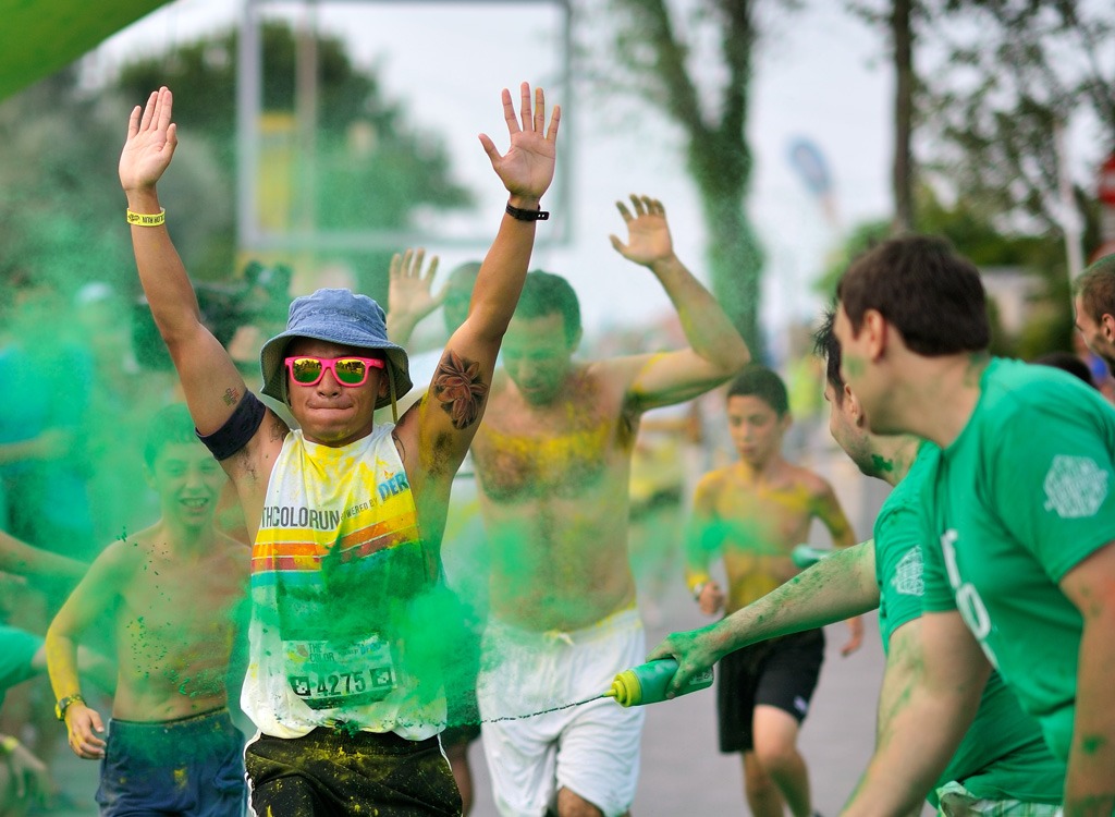Color run - how to lose weight after 30