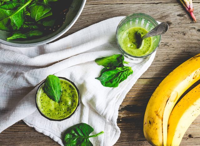 banana and spinach smoothie