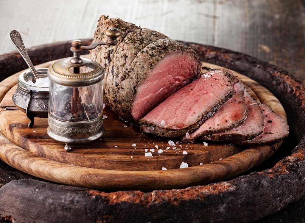 Roast beef herbs