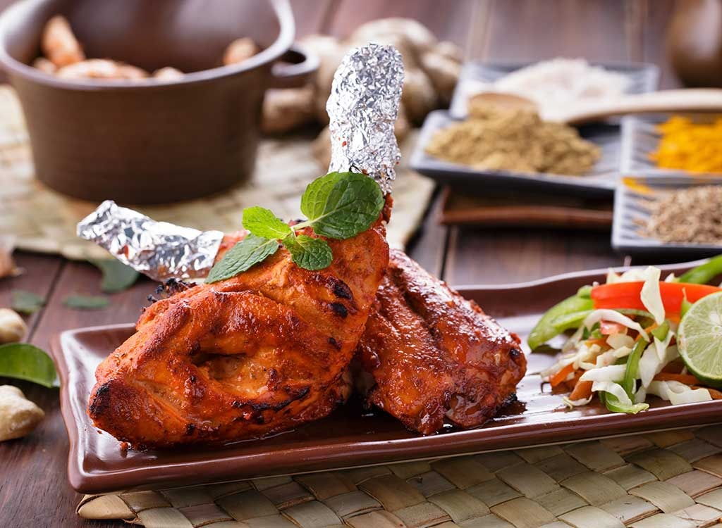 tandoori chicken indian food