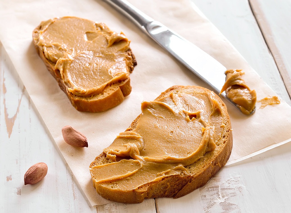 Peanut butter - healthy breakfast for weight loss