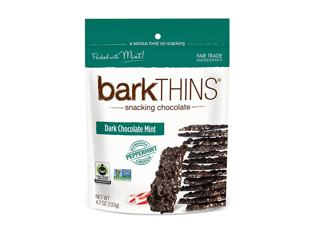 best foods for netflix and chill - bark thins dark chocolate mint