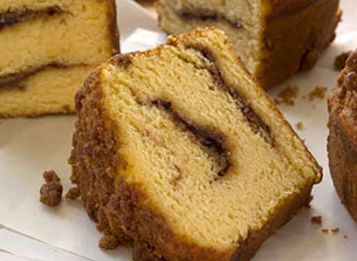 reduced-fat cinnamon swirl coffee cake