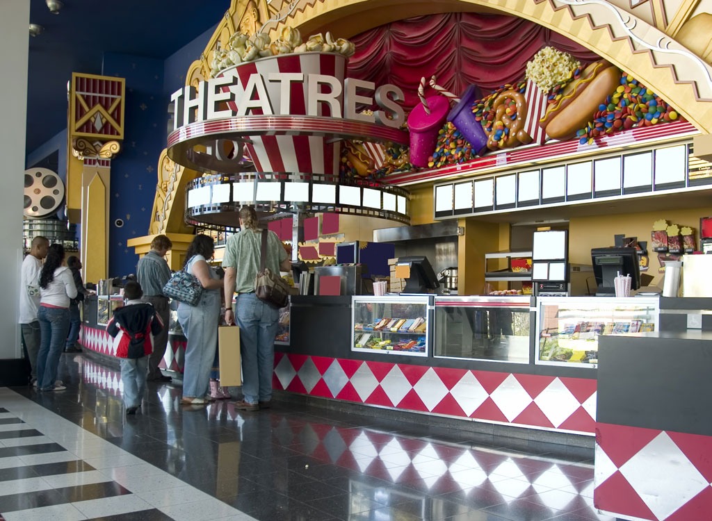 movie theater concession stand