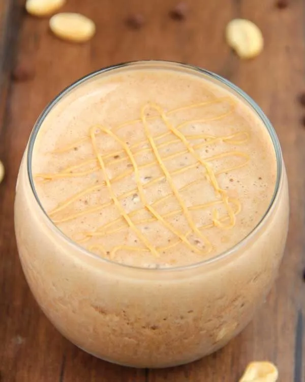 skinny chocolate peanut butter frappuccino - pb2