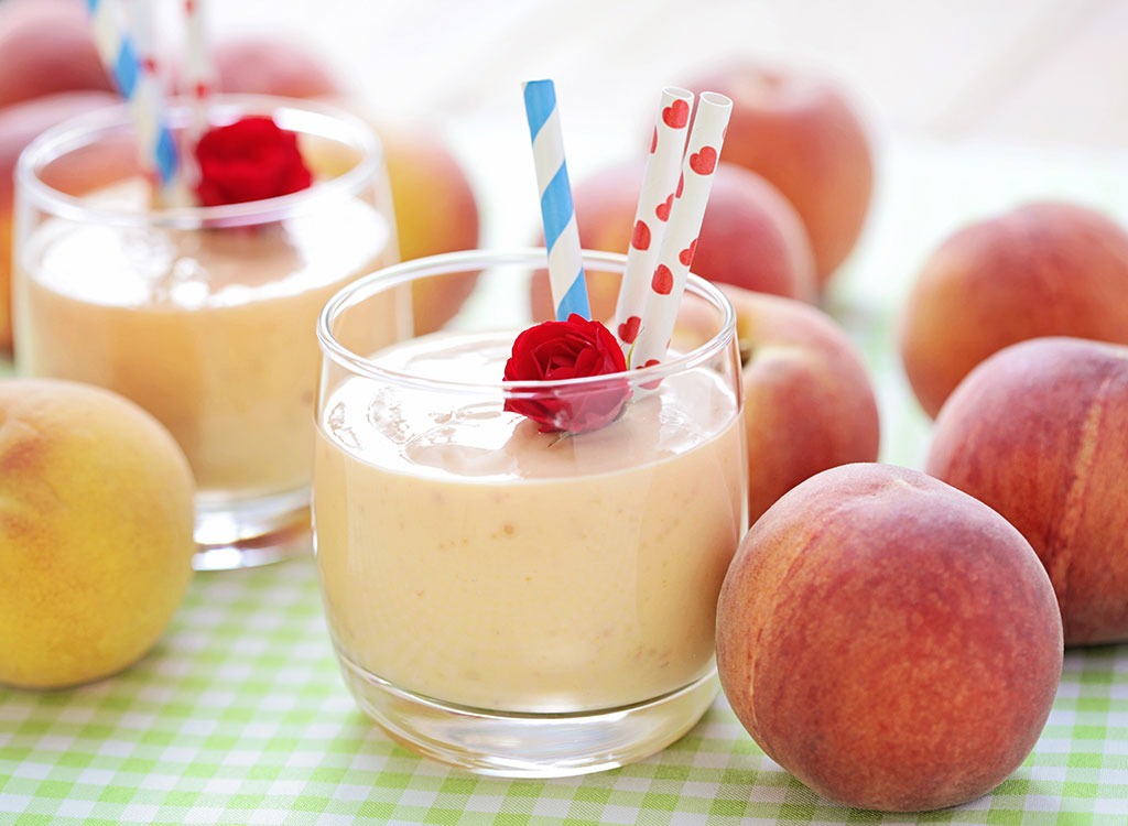 peach smoothie