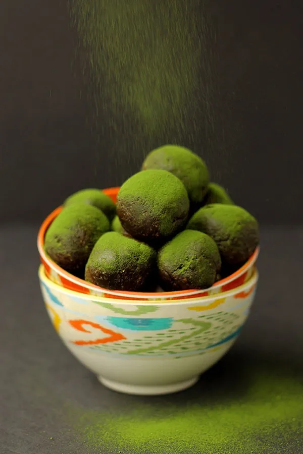 matcha energy bites