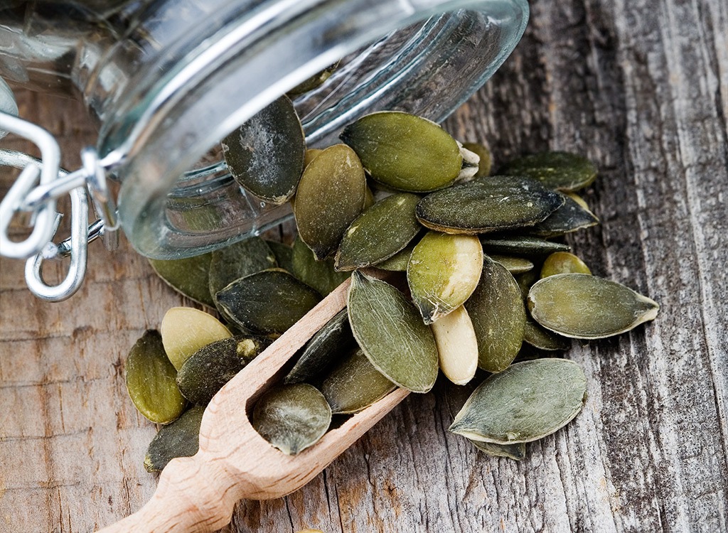 anti-depression foods - pumpkin seeds