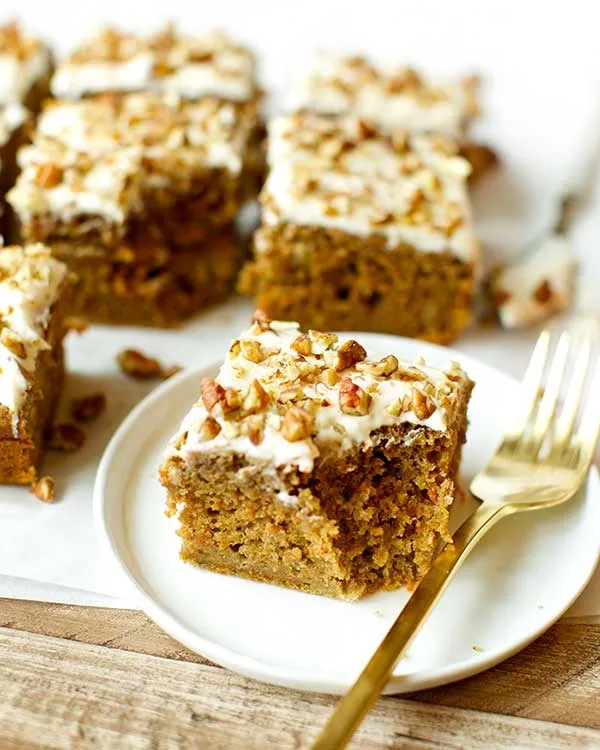 lightened carrot cake