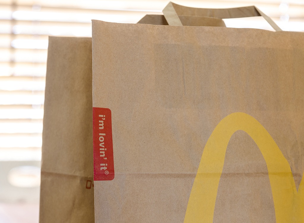 Mcdonalds bag