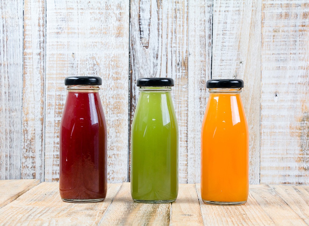 Sweeteners ranked fruit juice