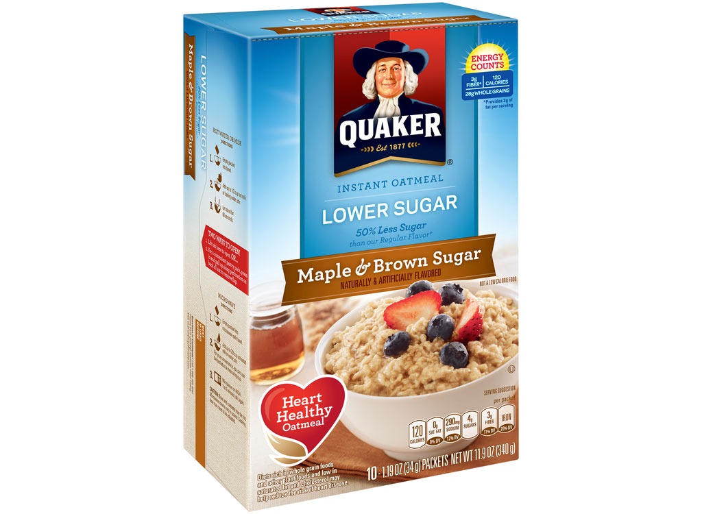 quaker lowersugar maplebrownsugar