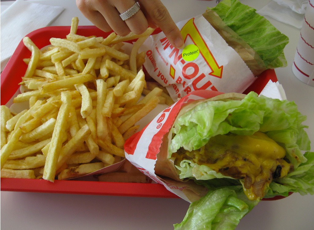 Fast food guide in n out