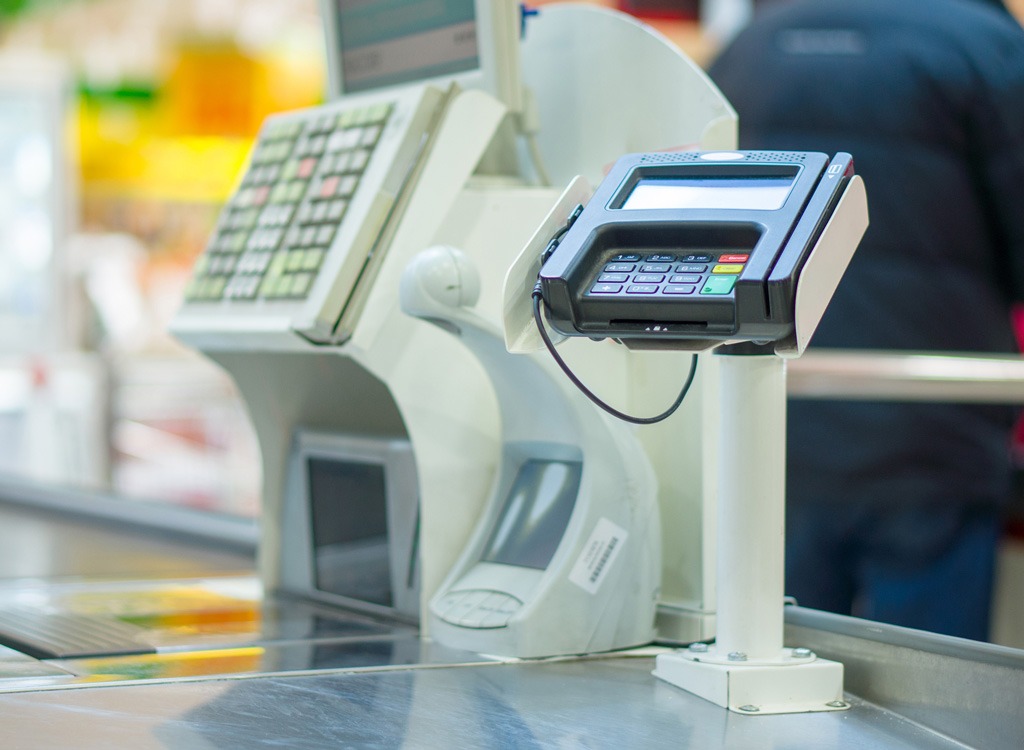 cash register grocery store