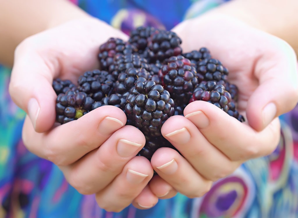 black raspberries