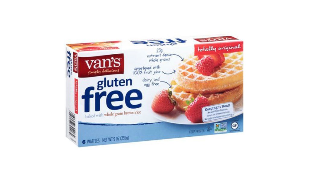 van's gf original waffles