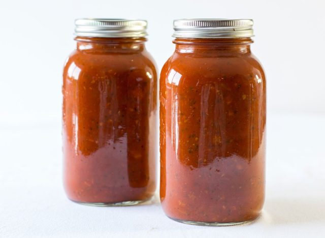 Jarred marinara sauce