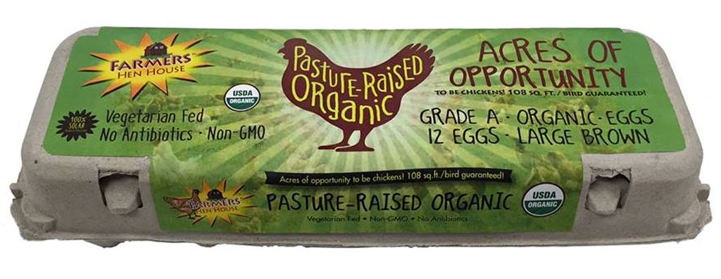 Local Grass-Fed Pasture Raised Eggs (Large), 1 dozen, Coastal Hill Farm