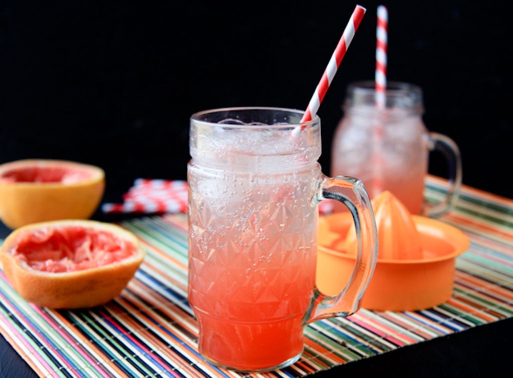 simple grapefruit soda