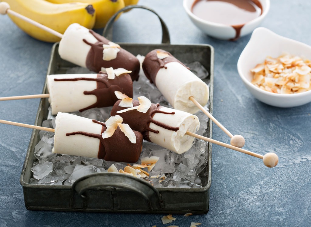 Banana recipes banana popsicles