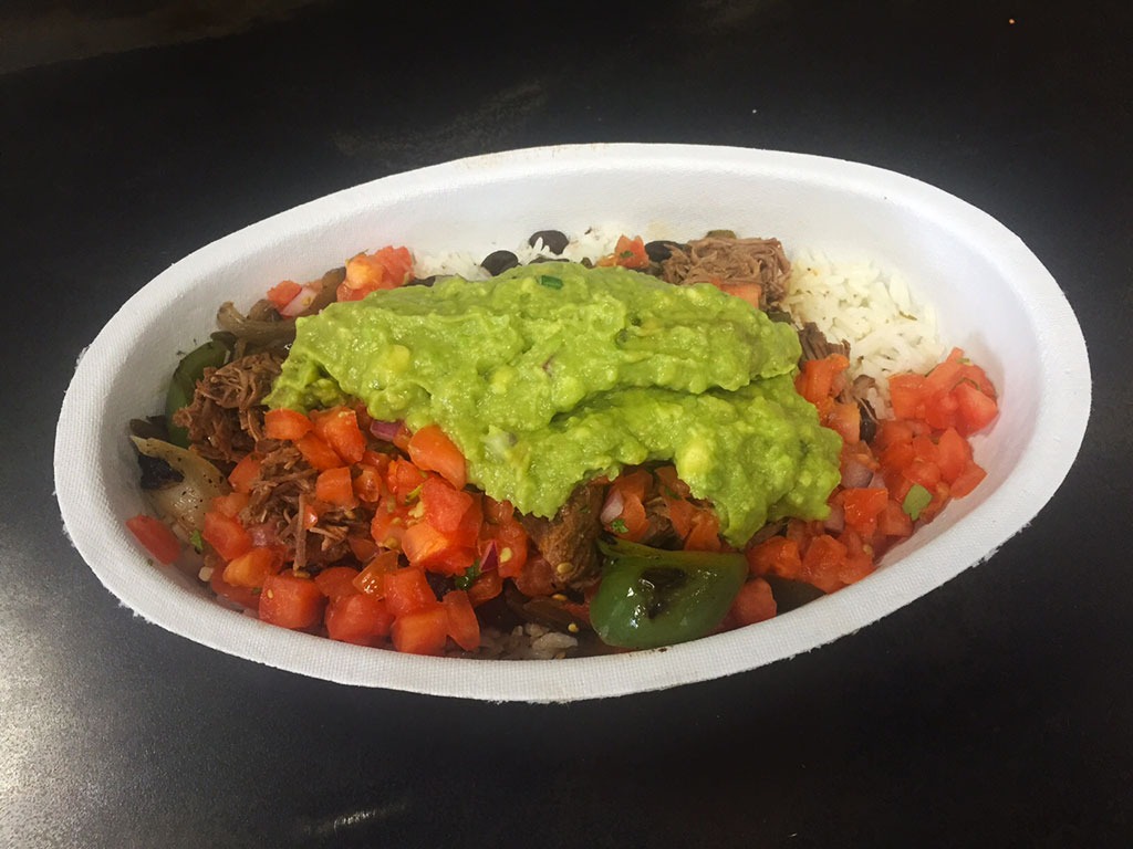 chipotle carbacoa bowl