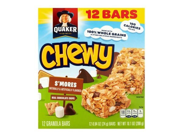 quaker chewy smores granola bars