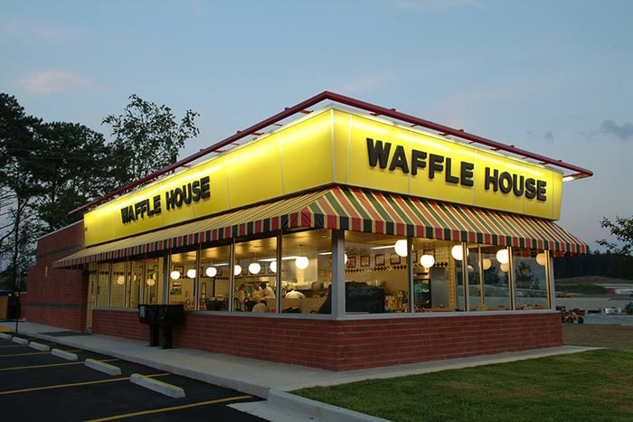 EDIT waffle house exterior restaurant Facebook